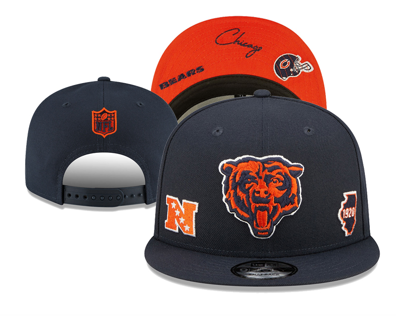 Chicago Bears 2025 Stitched Snapback Hats 002